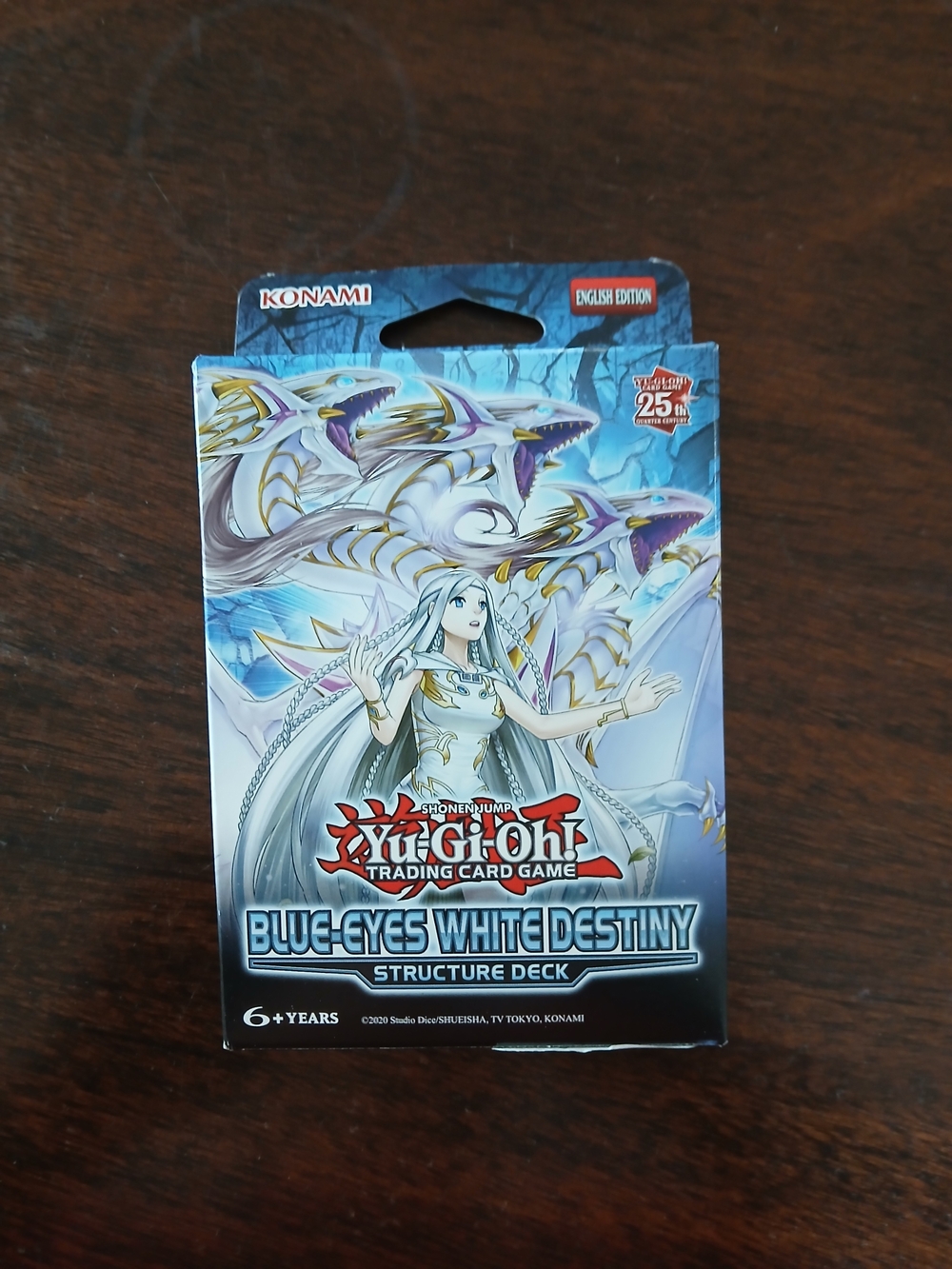 Konami Yu-Gi-Oh! Blue-Eyes White Destiny Structure Deck - White/Blue